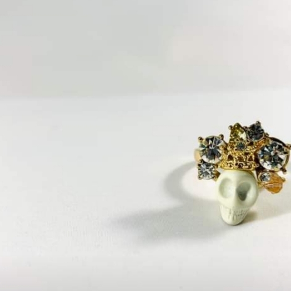Torrid Sugar Skull Ring, Size 10 - Picture 2 of 2